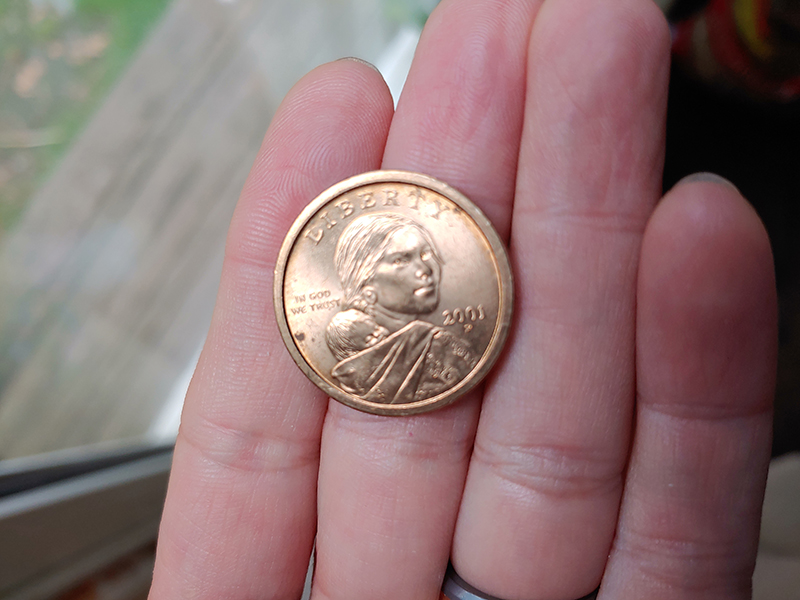 Sacagawea gold coin